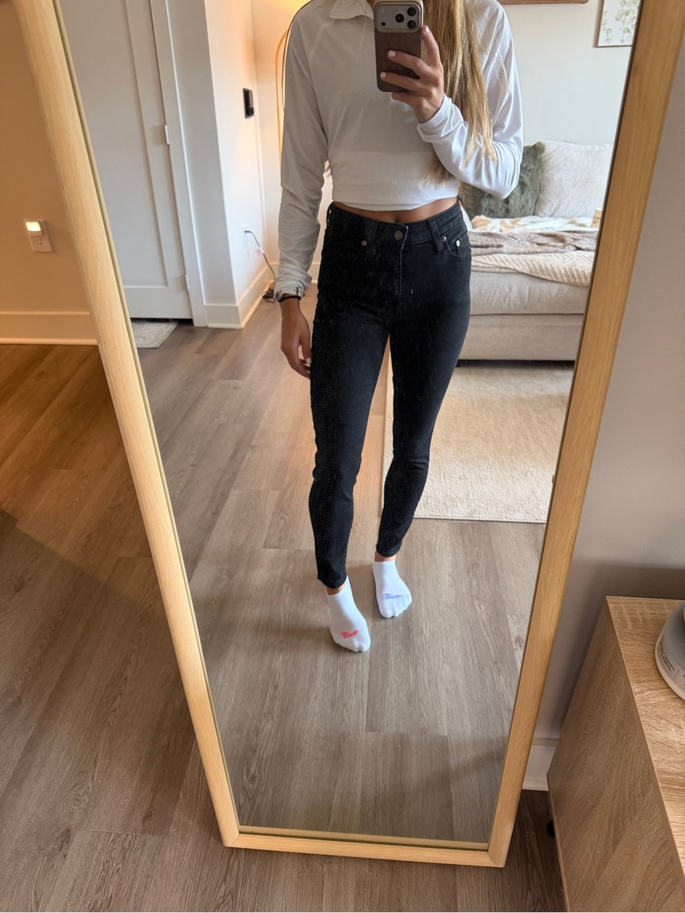 Levi's Black High-Rise Skinny Jeans
